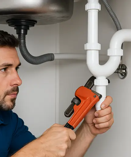 Kitchen sink pipe repair Telfair TX — clogged or leaking sink repair