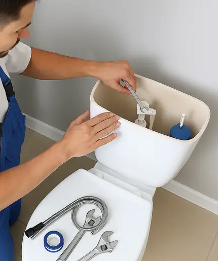 Toilet repair Telfair TX — emergency toilet & flange repair